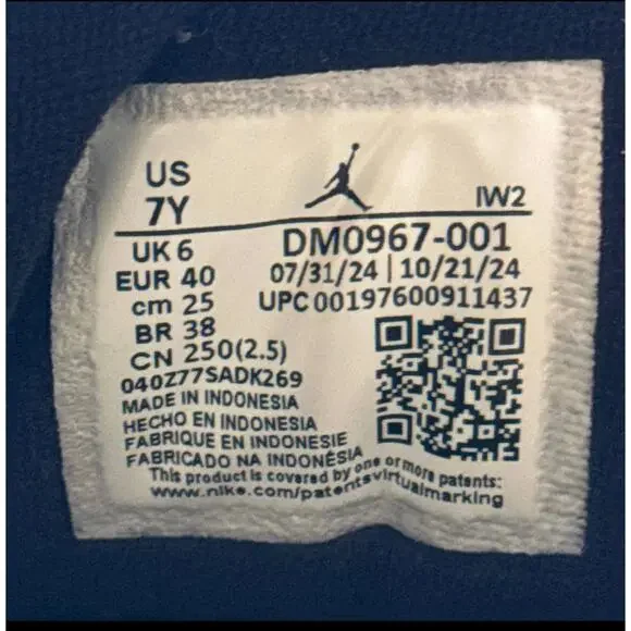 Size 7 - Nike Air Jordan 3 Retro GS Black Cat 2025 Men's Shoes Ships Now Athletic Shoes